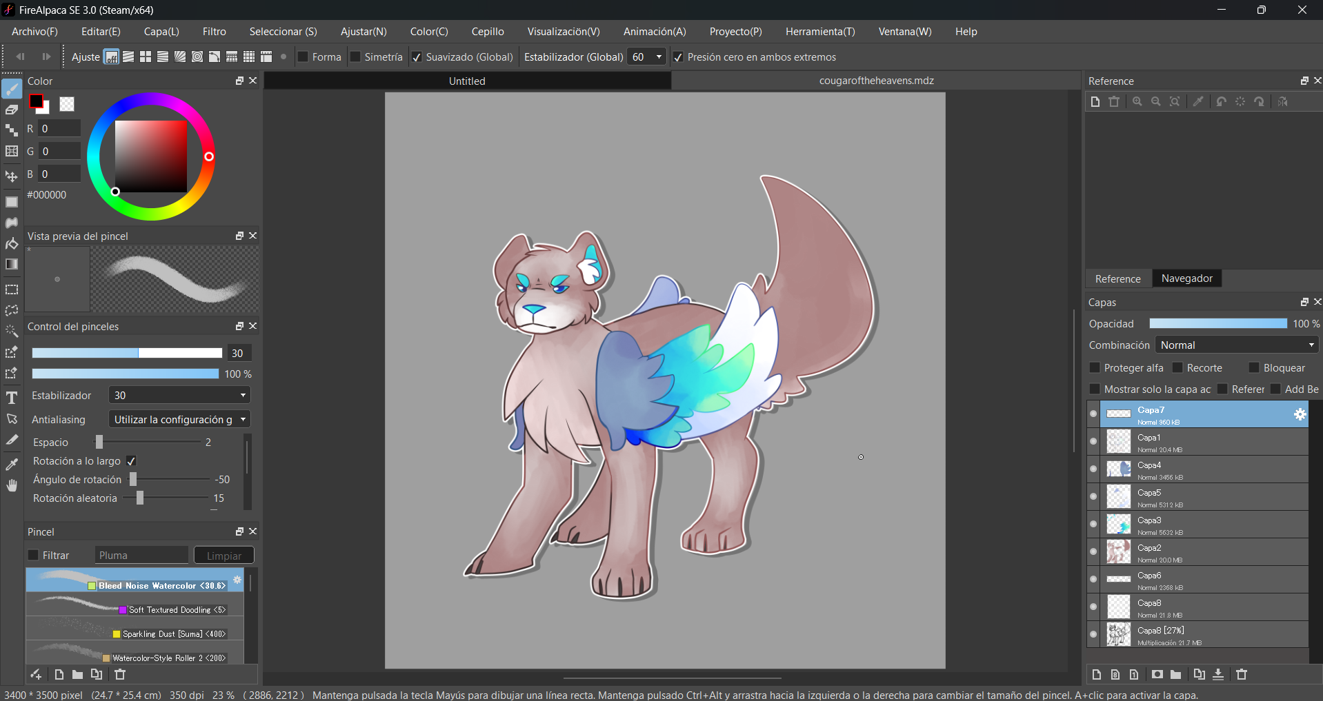 Screenshot 3 for Cougar of the Heavens [Concept Art]