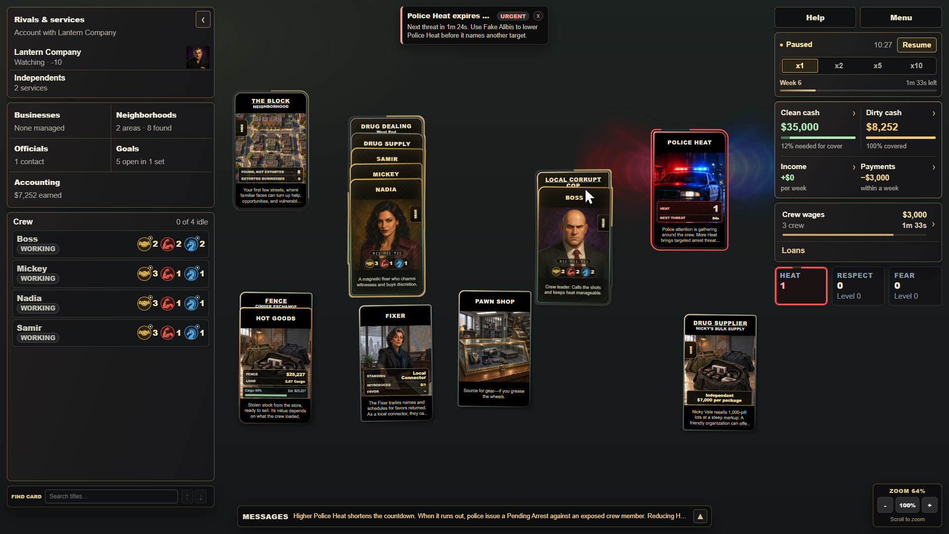Racket Shadow Png Organized Crime: Long Shadow - Playtest Release - Organized Crime: Long ...