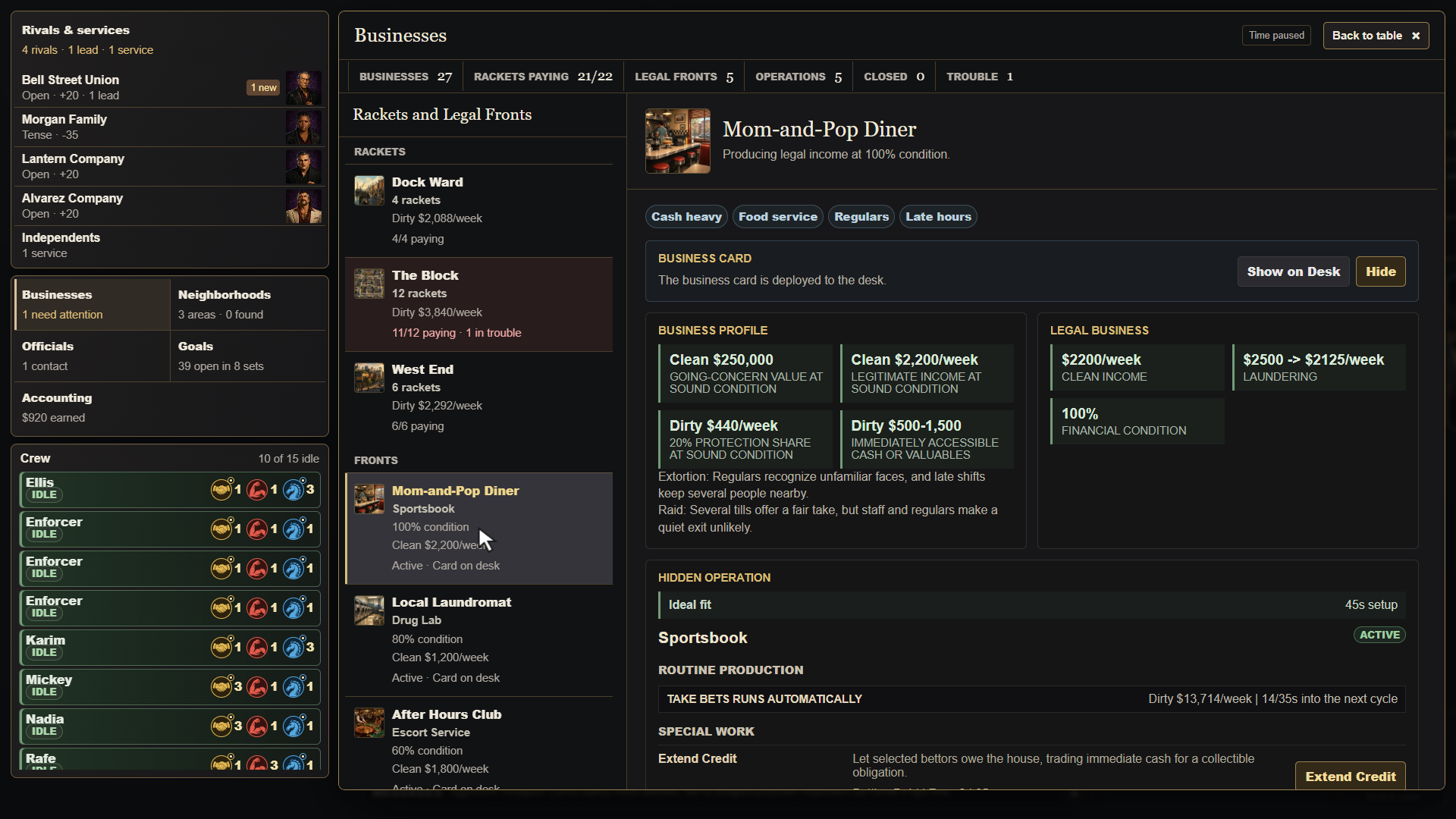 Racket Shadow Png Organized Crime: Long Shadow - Playtest Release - Organized Crime: Long ...