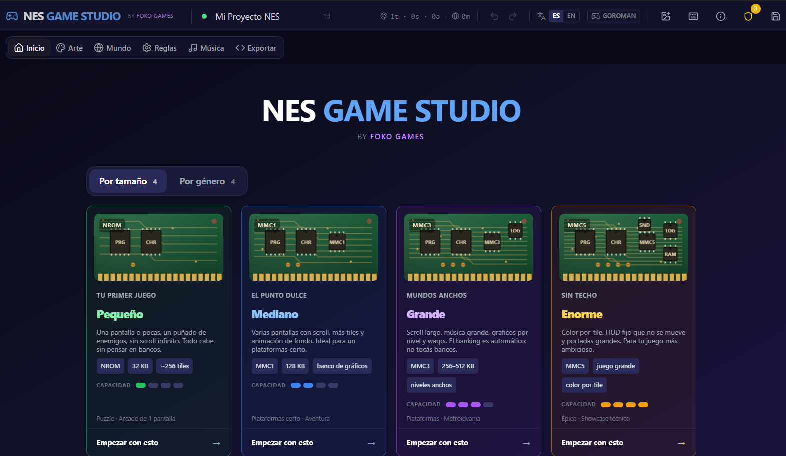 Screenshot 2 for NES GAME STUDIO
