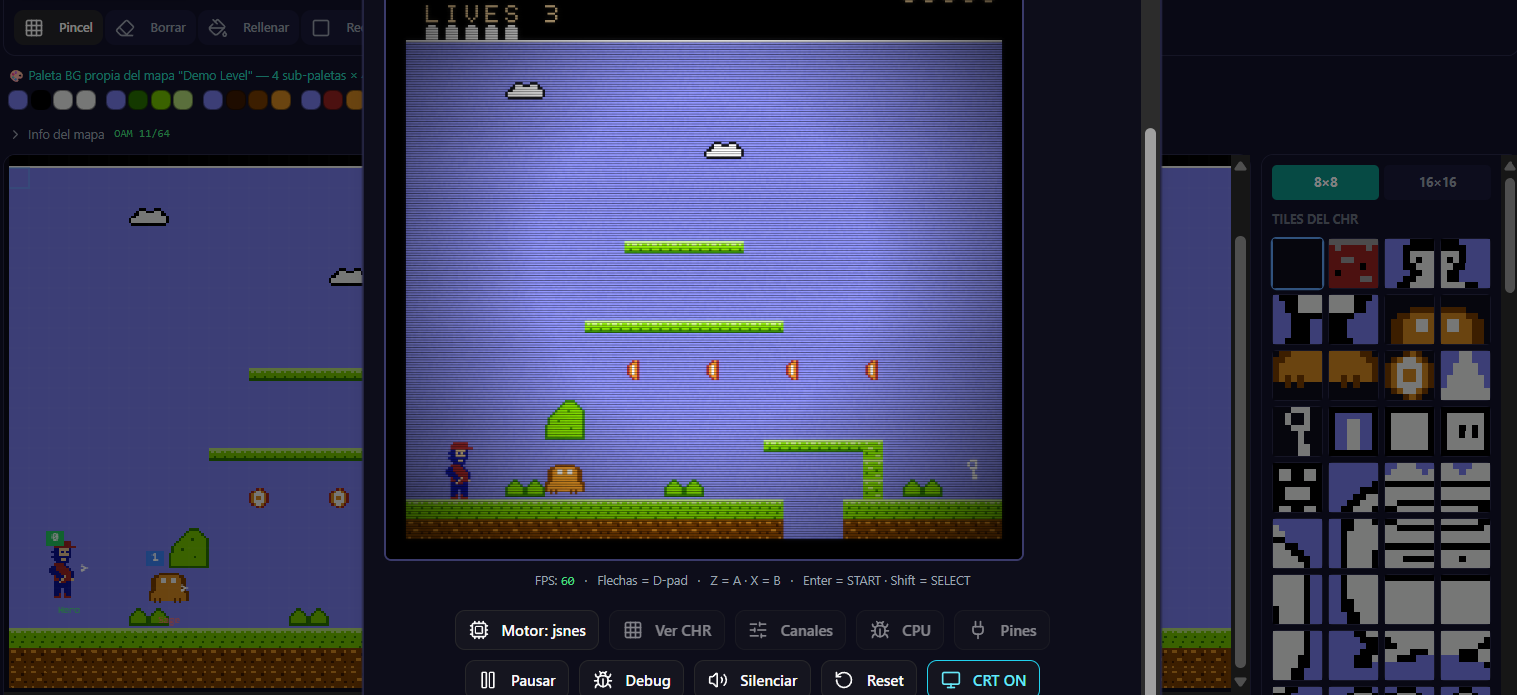 Screenshot 4 for NES GAME STUDIO