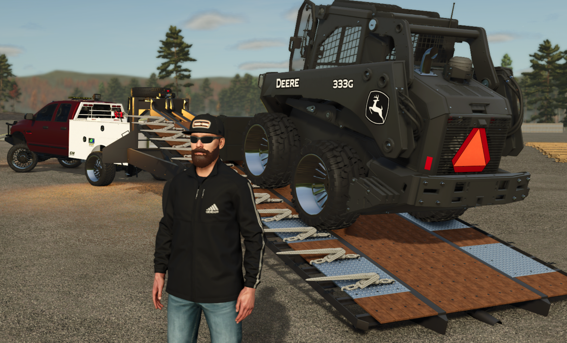 Screenshot 4 for Big Tex Roll-off trailer