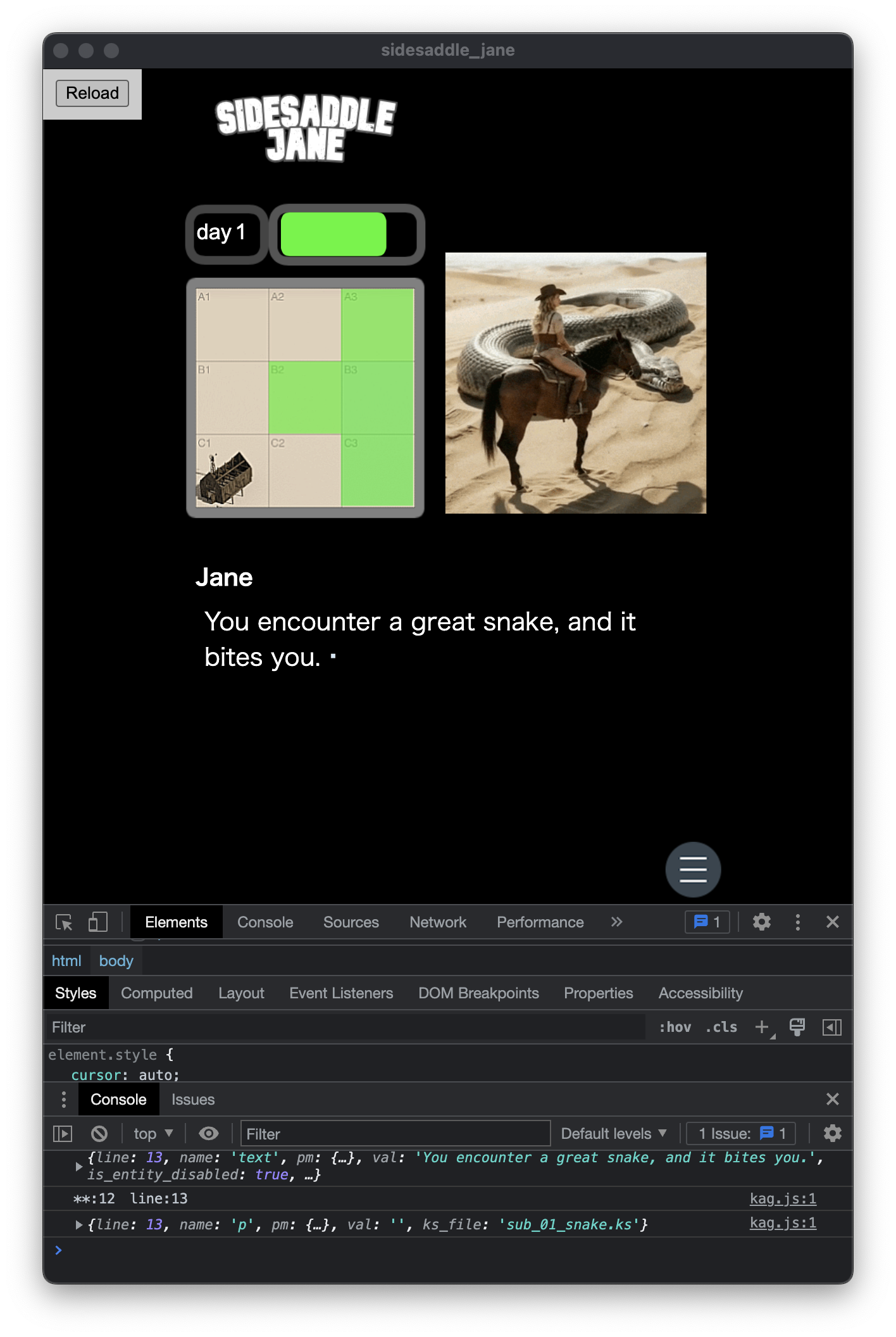 Screenshot 4 for Sidesaddle Jane