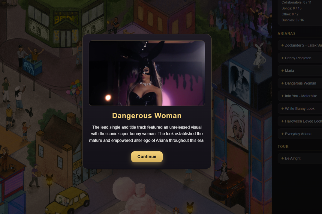 Screenshot 3 for Dangerous Woman 10th Anniversary Exhibition