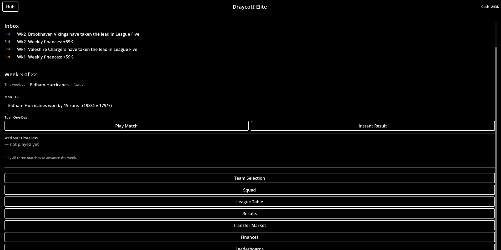 Screenshot 3 for Cricket Dynasty