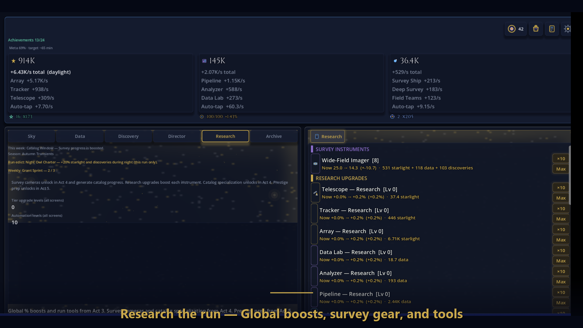 Screenshot 7 for Stellar Observatory Idle
