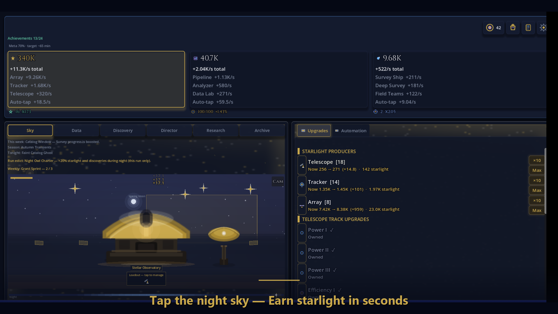 Screenshot 6 for Stellar Observatory Idle