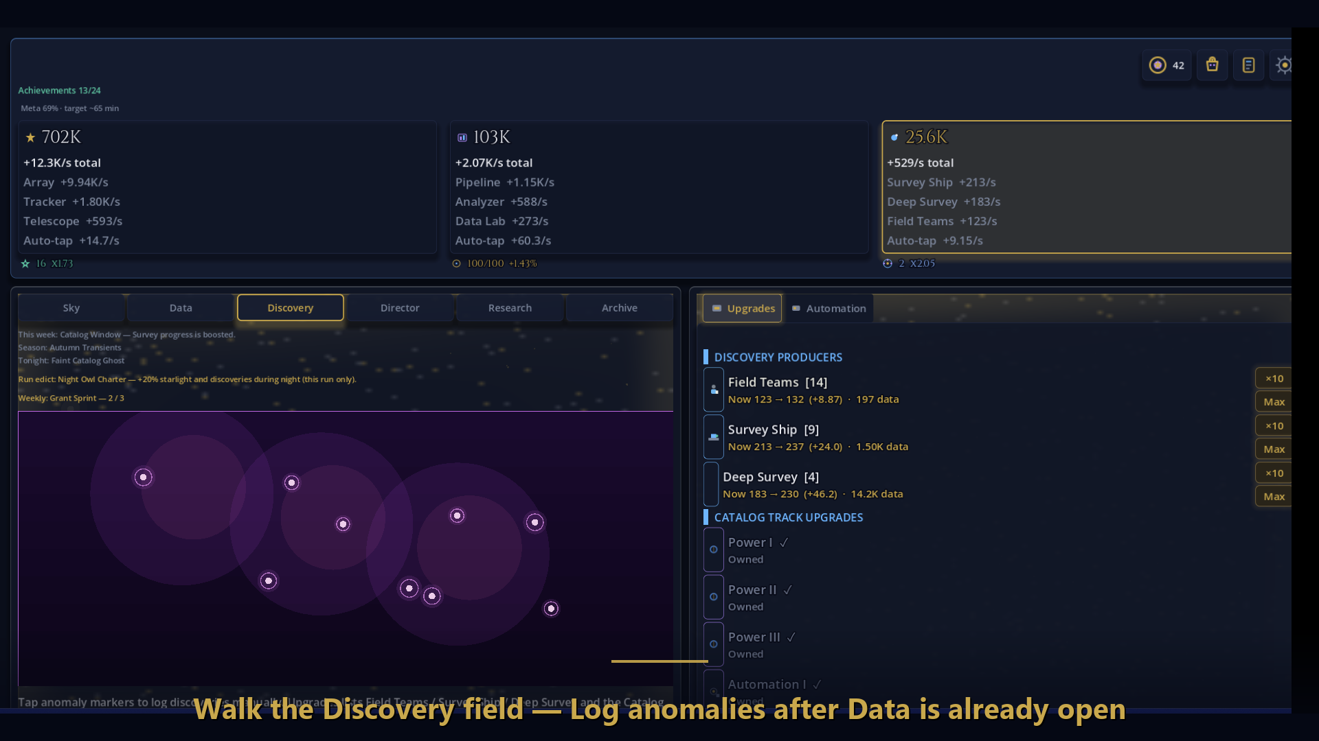 Screenshot 3 for Stellar Observatory Idle