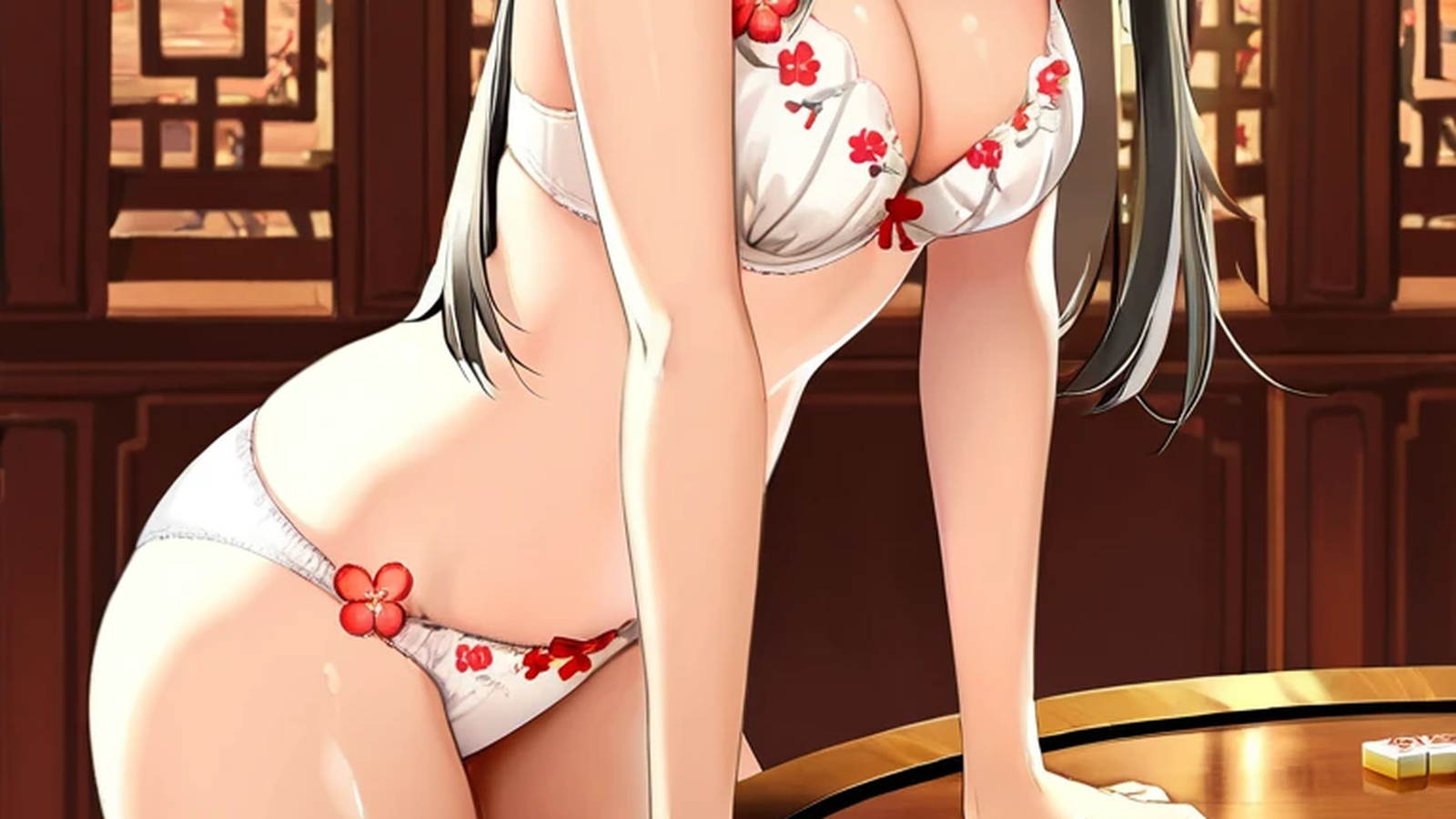 Screenshot 3 for Bamboo Mahjong Girls