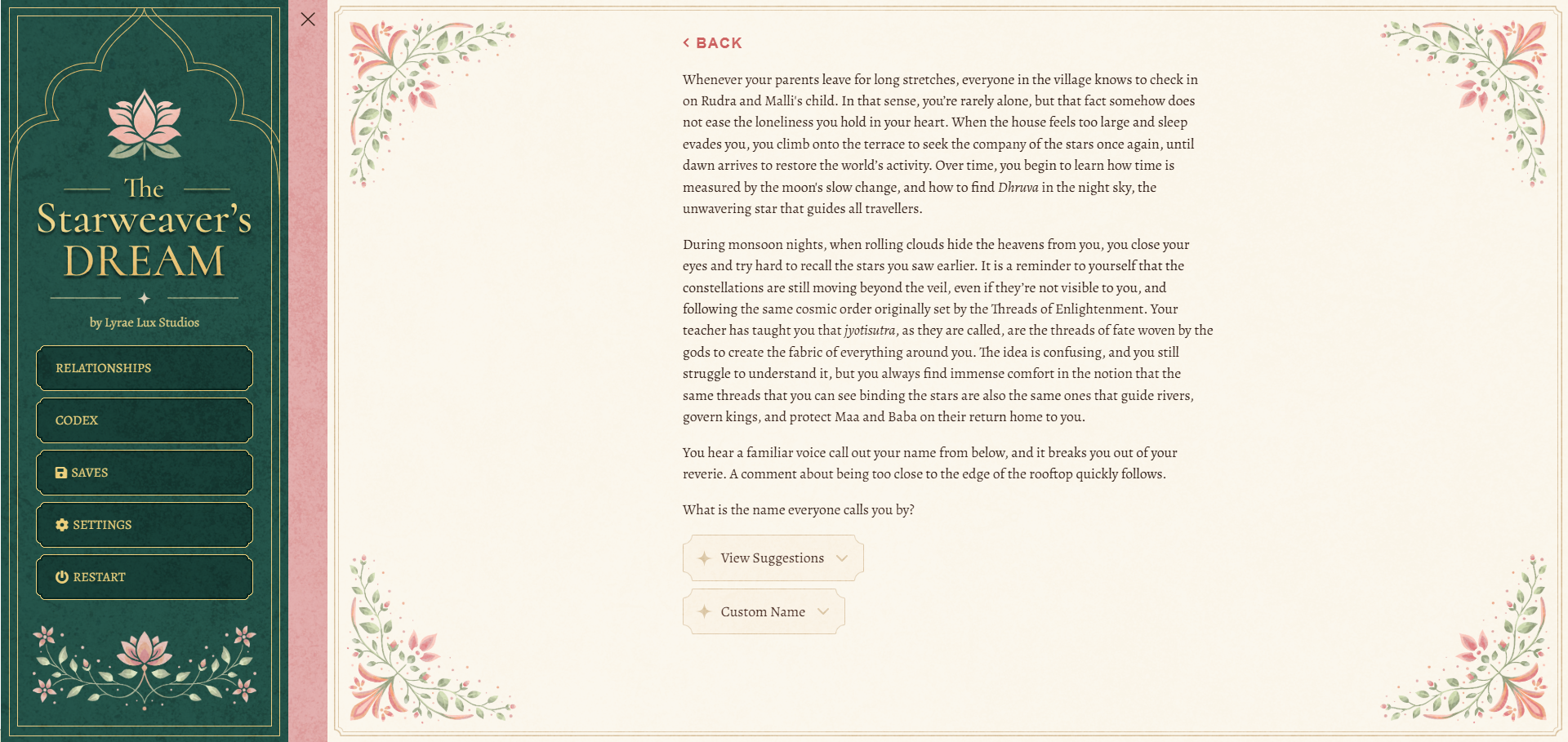 Screenshot 3 for The Starweaver's Dream