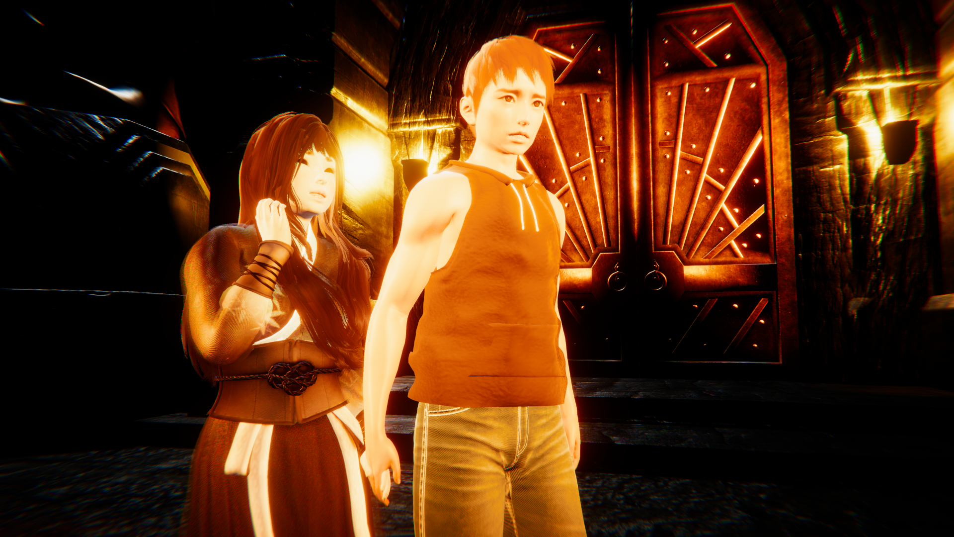 Screenshot 6 for Kageshini (World's Crossing Academy - Extra Romance Route)