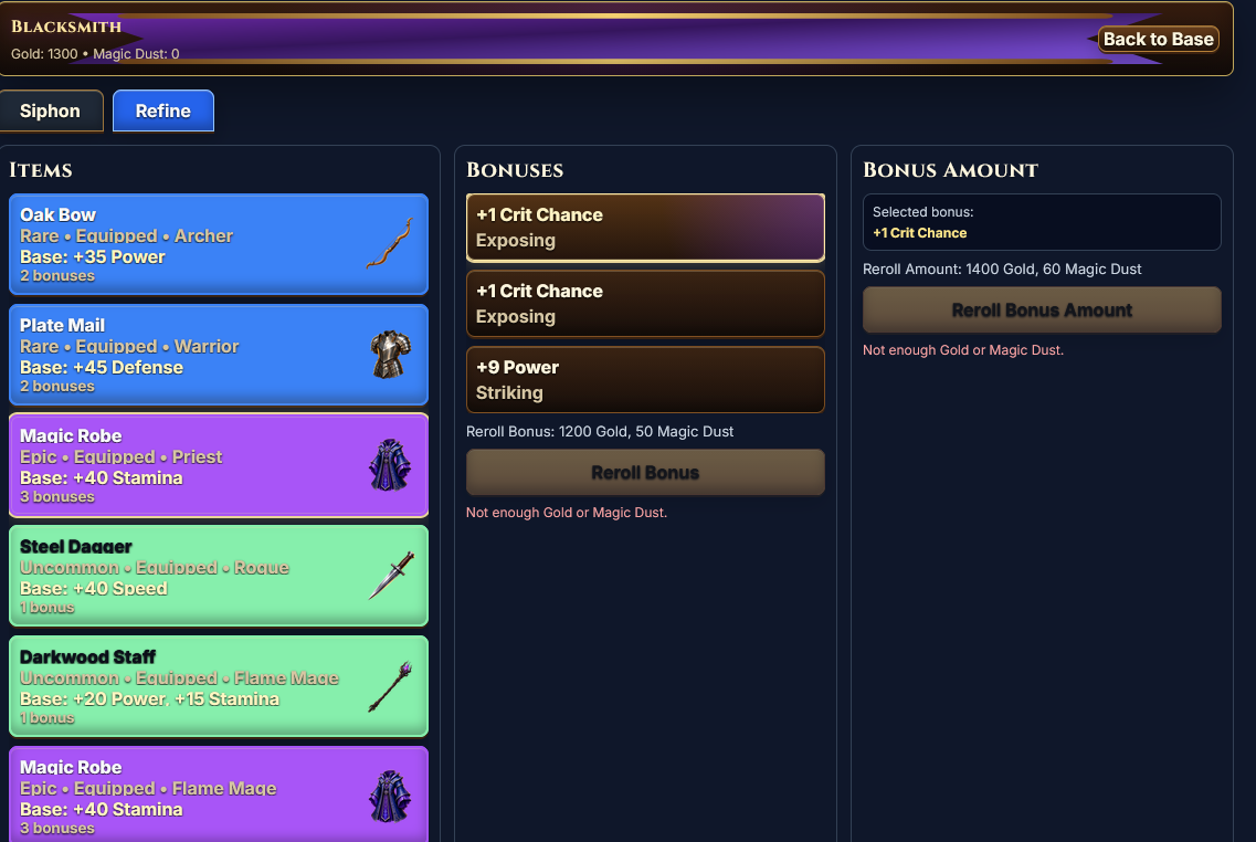 Screenshot 4 for Legends & Loot RPG Tower Defense