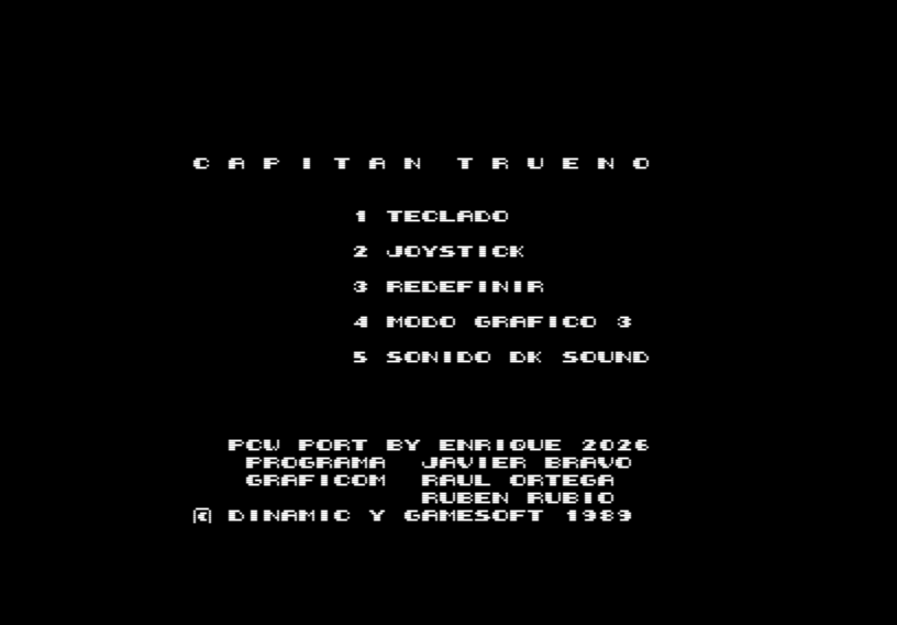 Screenshot 5 for El Capitán Trueno (Amstrad PCW / PCW#mini)