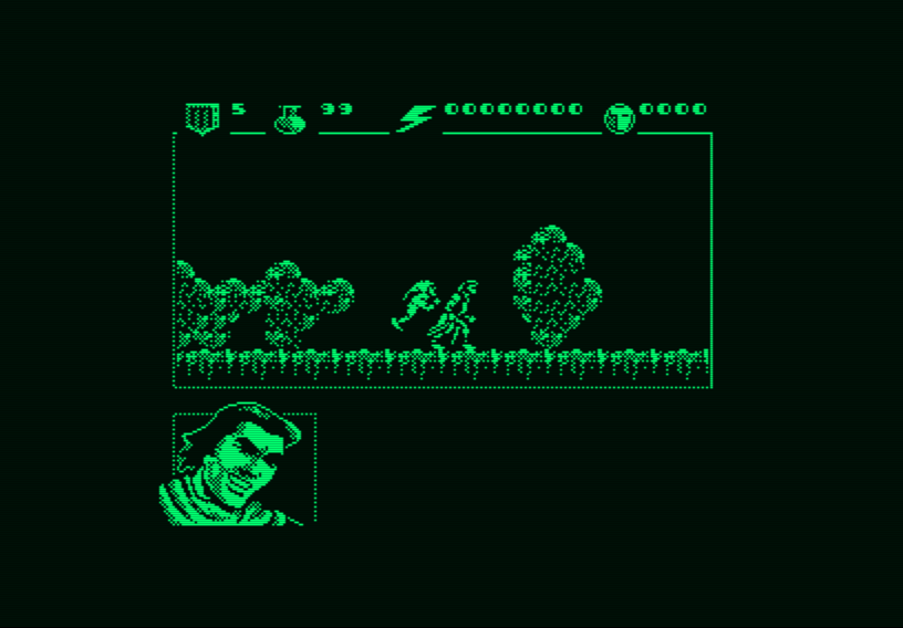 Screenshot 3 for El Capitán Trueno (Amstrad PCW / PCW#mini)