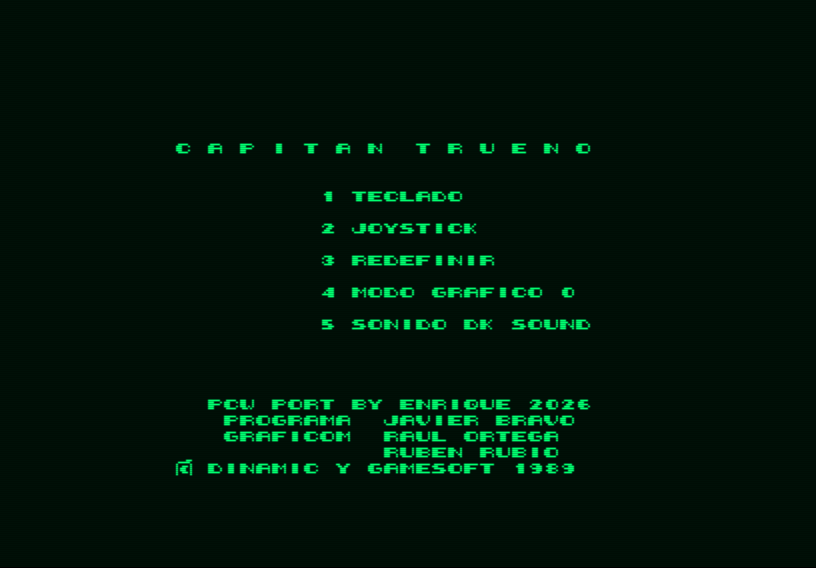 Screenshot 2 for El Capitán Trueno (Amstrad PCW / PCW#mini)