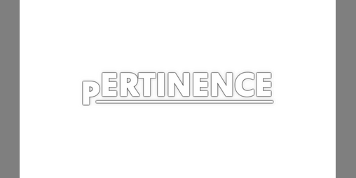 Cover image for Pertinence