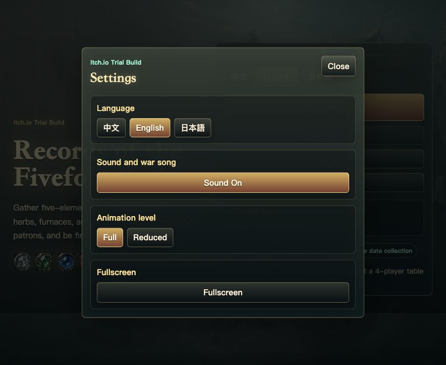 Screenshot 2 for 仙途五行录 / Records of the Fivefold Path