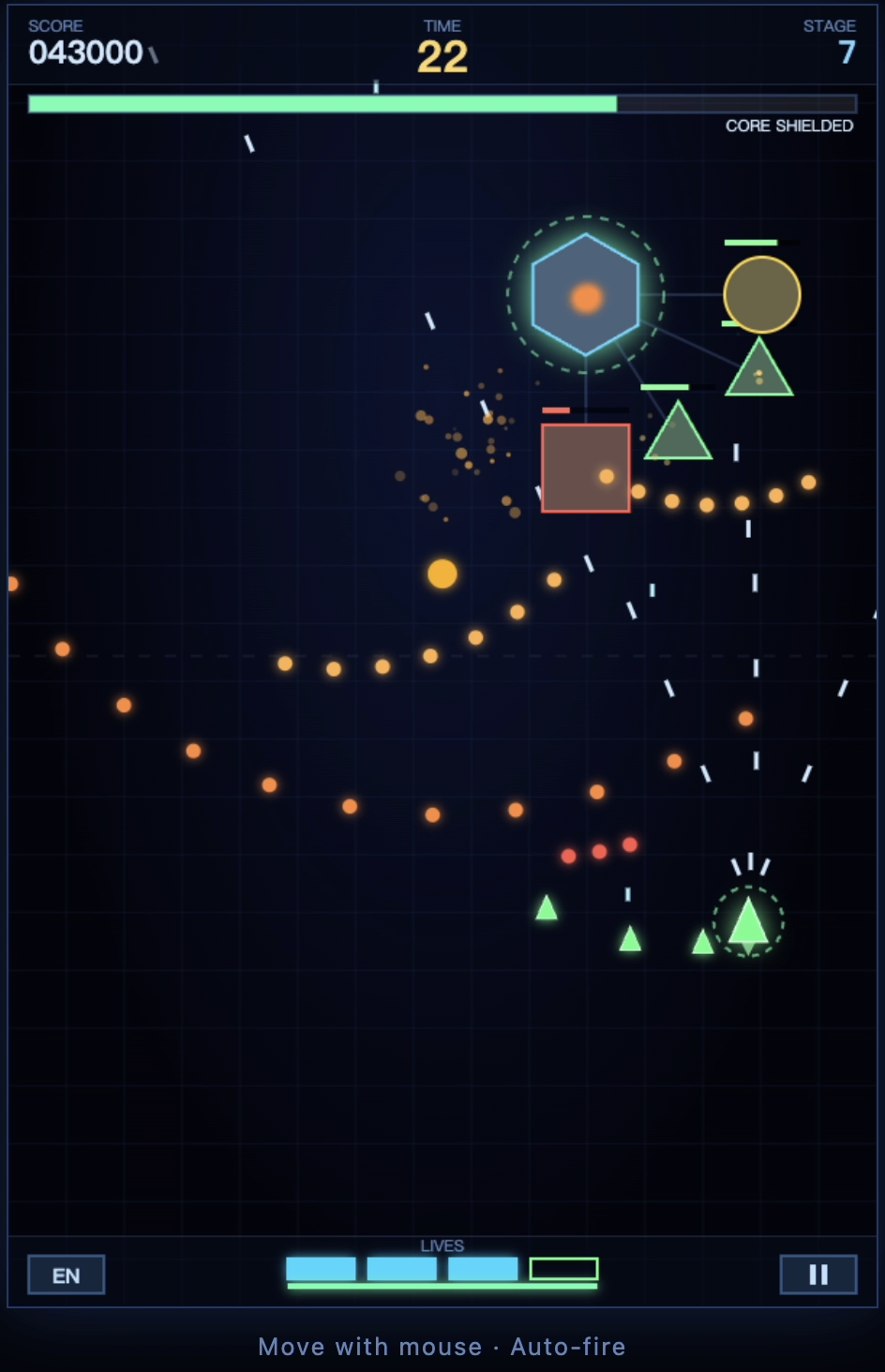 Screenshot 2 for Polygon Shooter