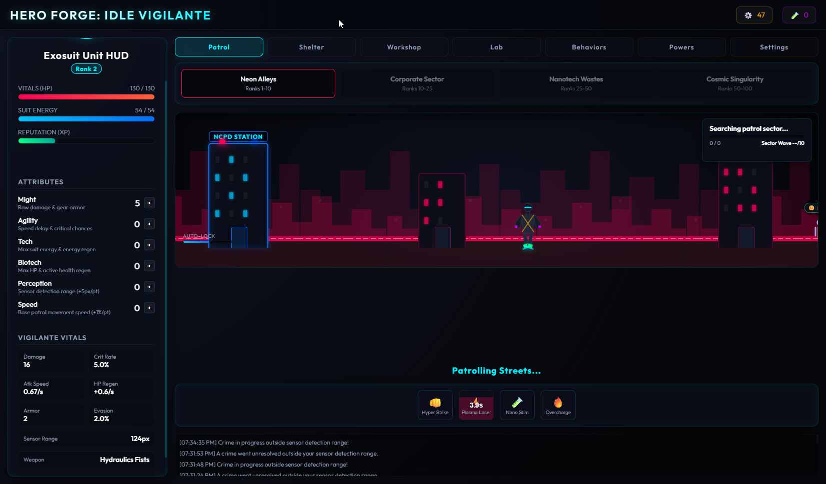 Screenshot 3 for Idle Vigilante