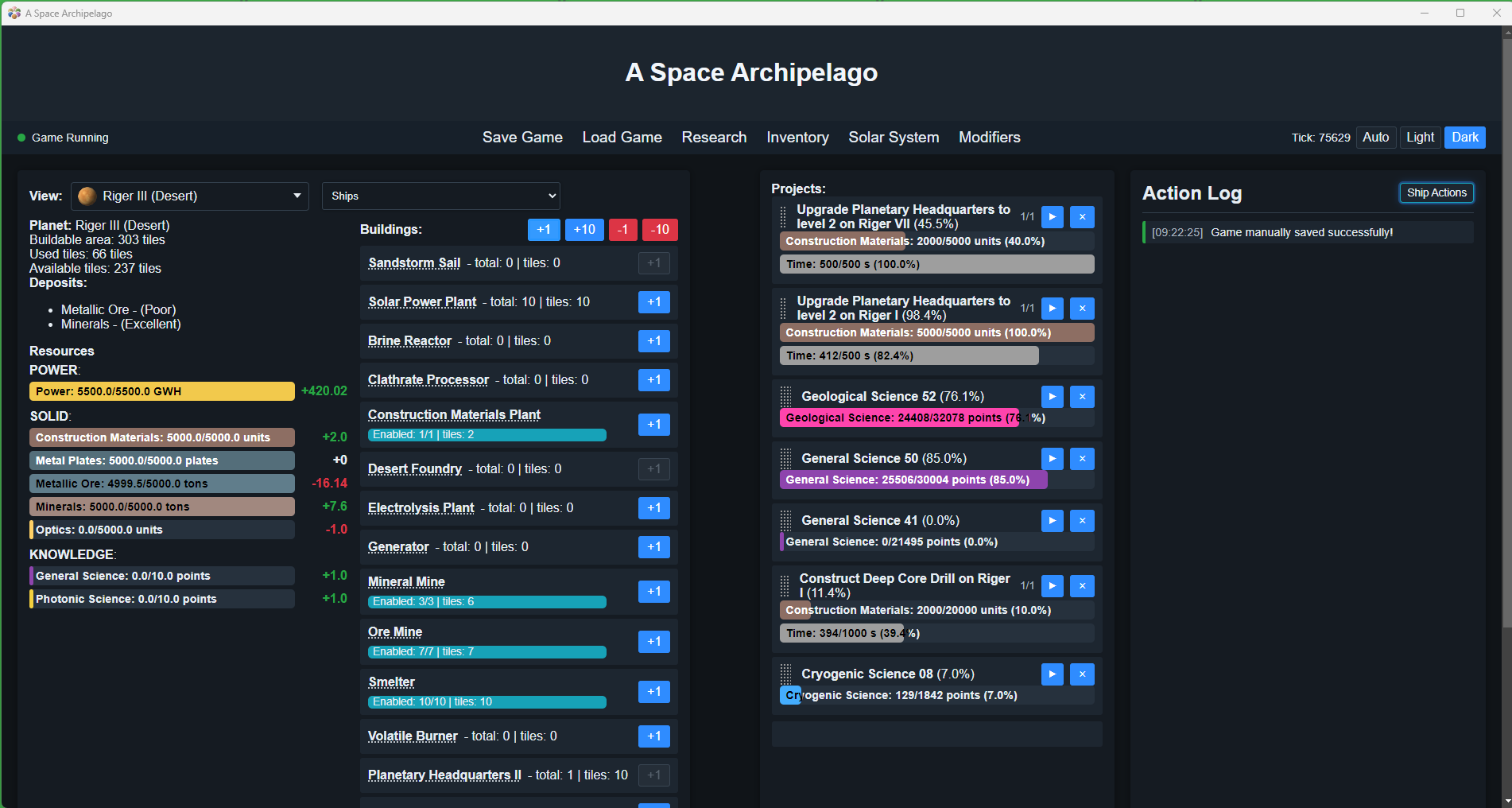 Screenshot 3 for A Space Archipelago