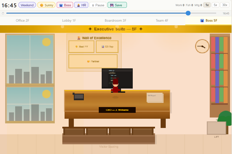 Screenshot 6 for Office Simulator : BE A BOSS! [V2.0 MAJOR UPDATE]