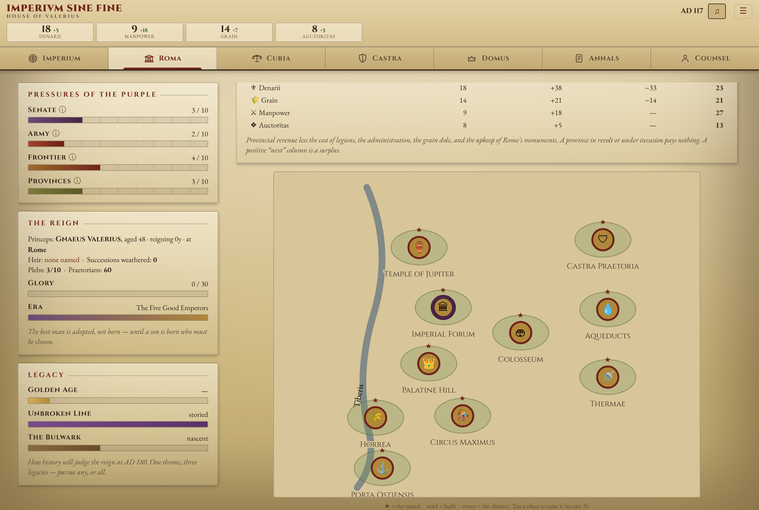 Screenshot 3 for Imperium Sine Fine