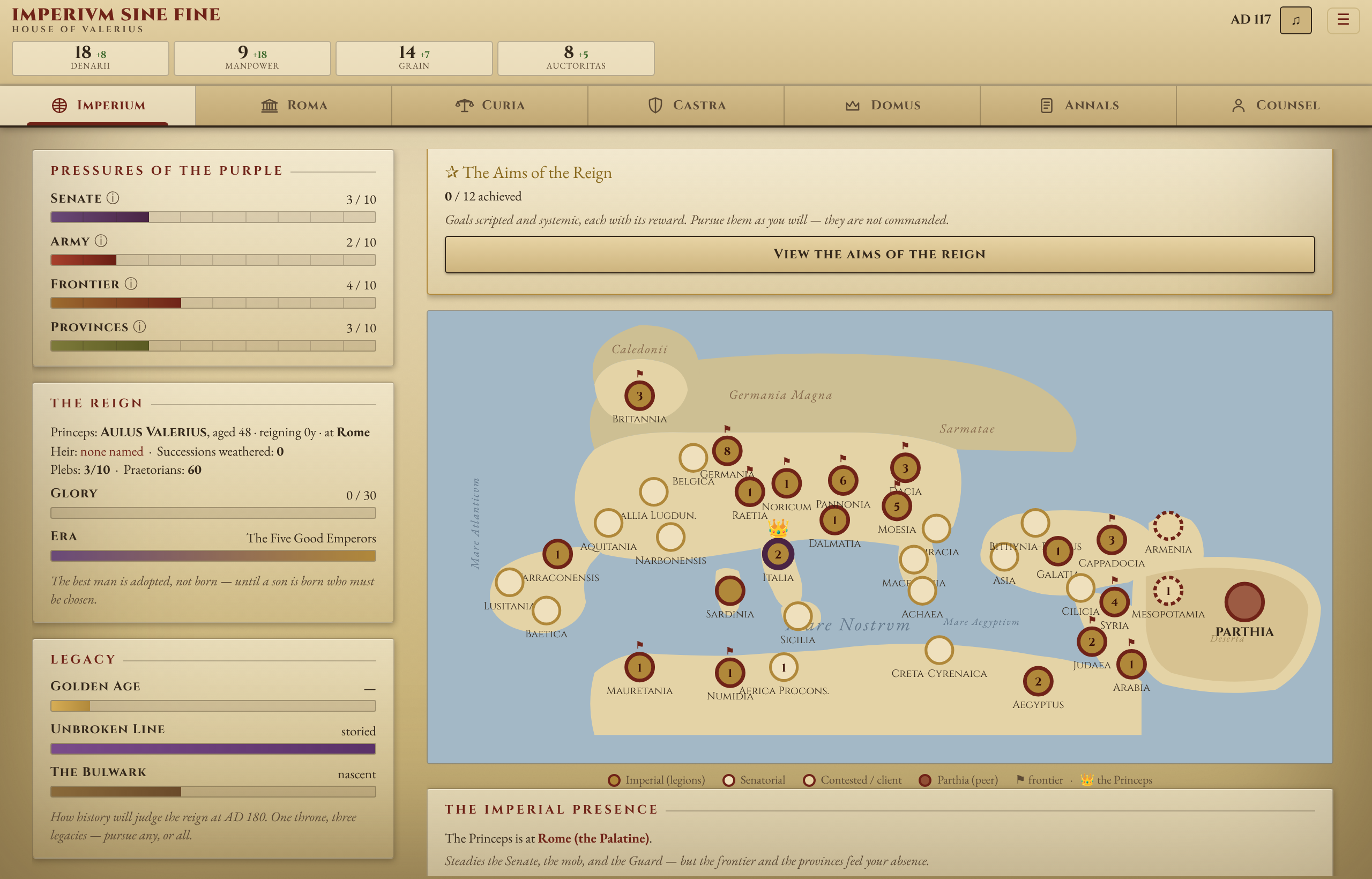 Screenshot 2 for Imperium Sine Fine