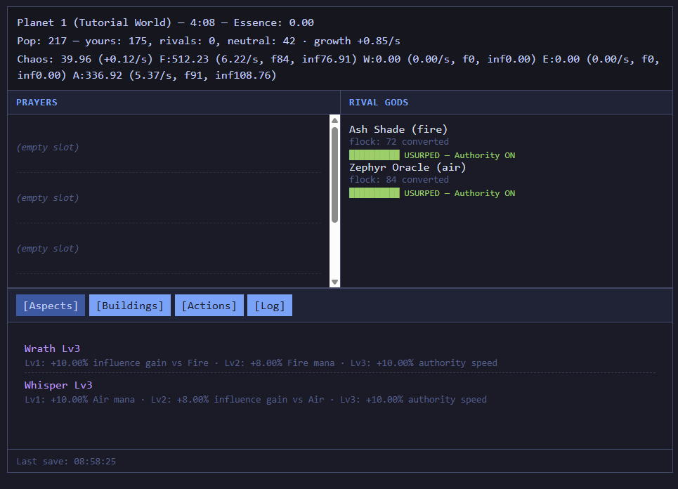 Screenshot 3 for Untitled God Game