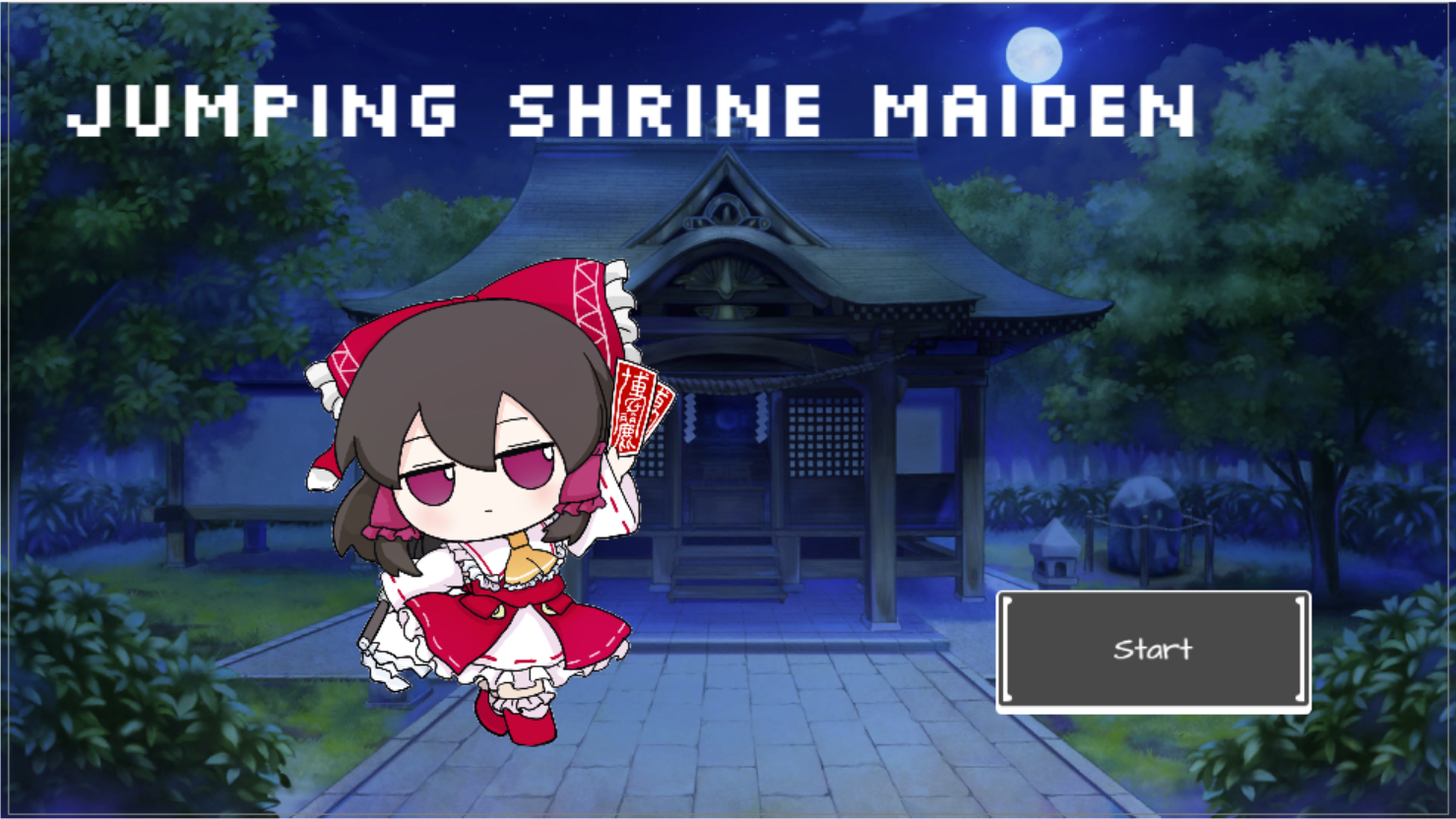 Screenshot 2 for Jumping Shrine Maiden