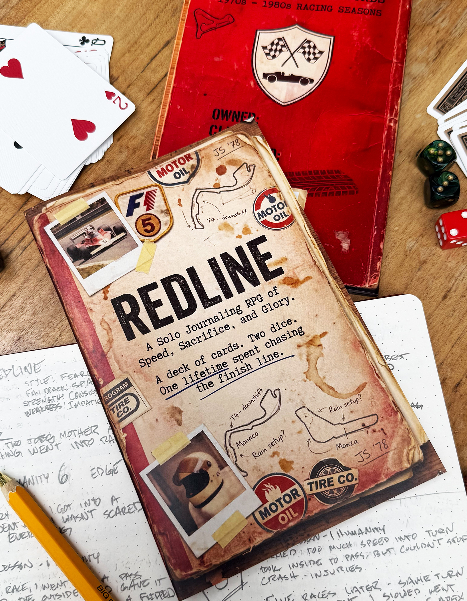 Screenshot 2 for REDLINE a Formula 1 Solo Journaling RPG