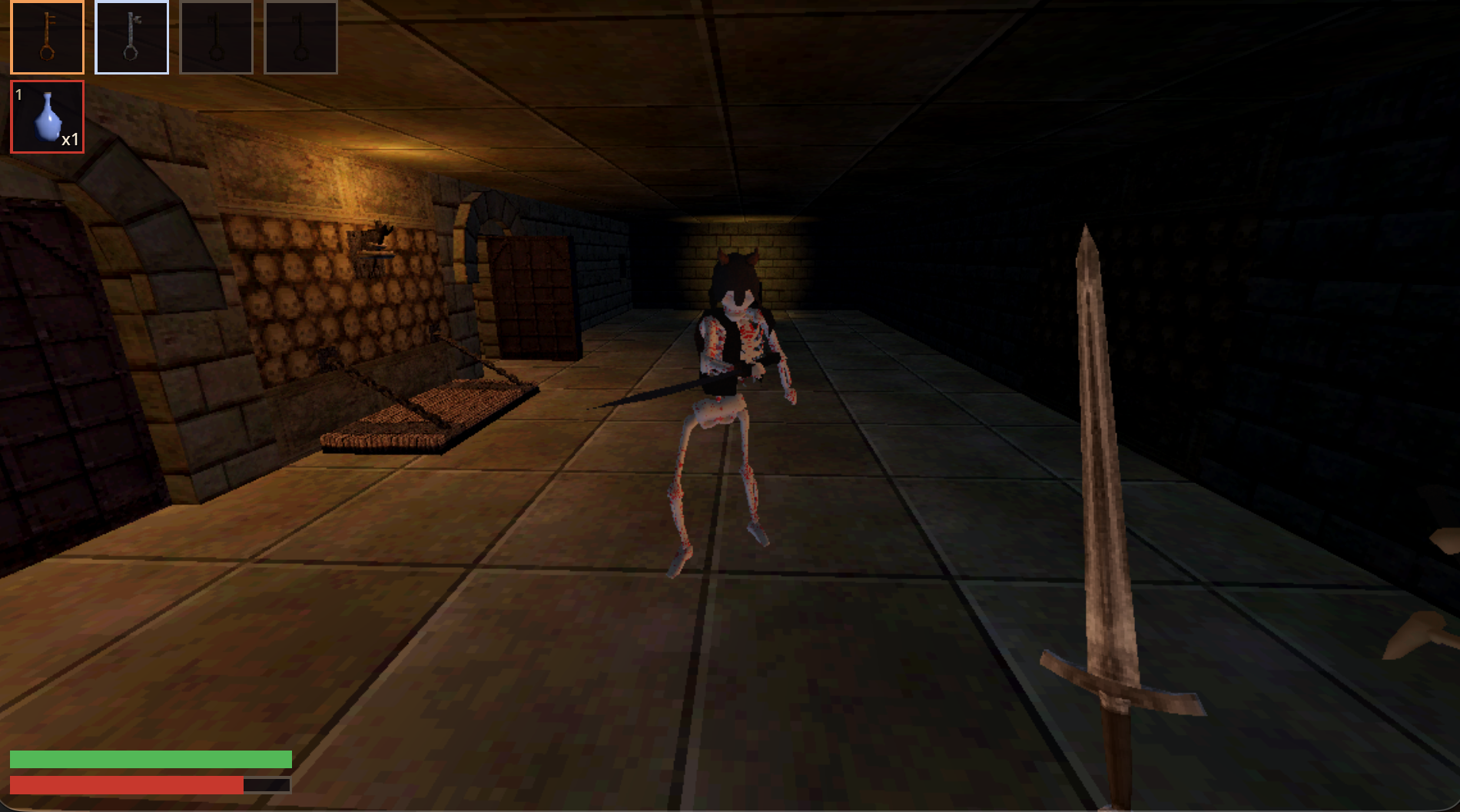 Screenshot 2 for A Low Poly Dungeon Game