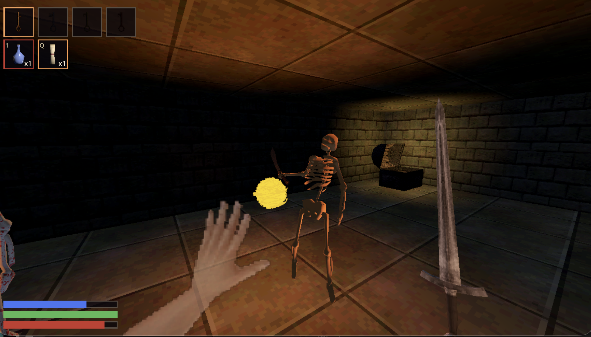 Screenshot 4 for A Low Poly Dungeon Game