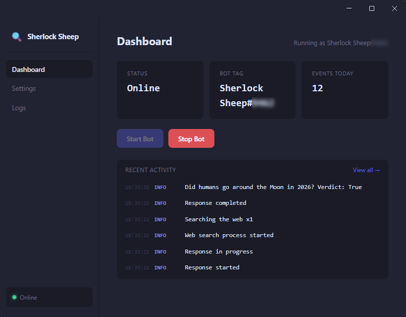 Screenshot 3 for Sherlock Sheep Discord Bot