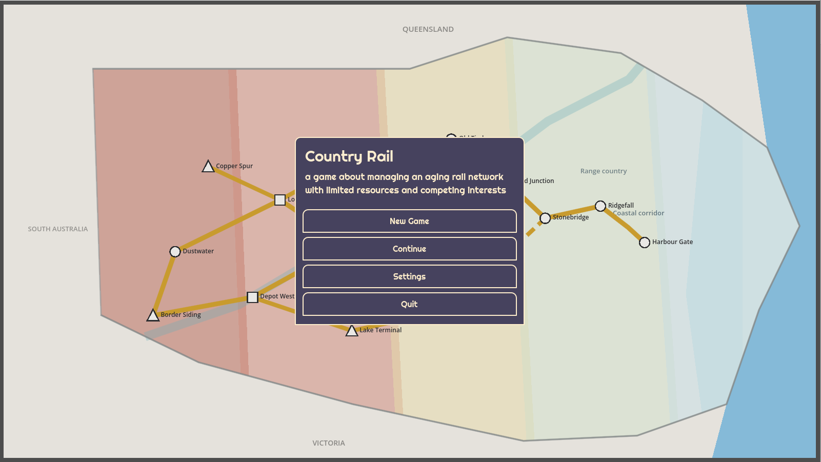 Country Rail by Shammat