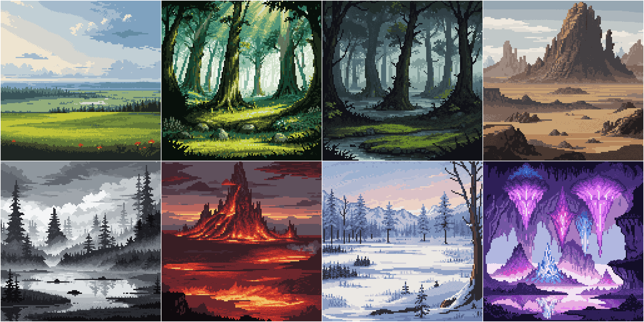JRPG Backgrounds by Isaac-Uturn