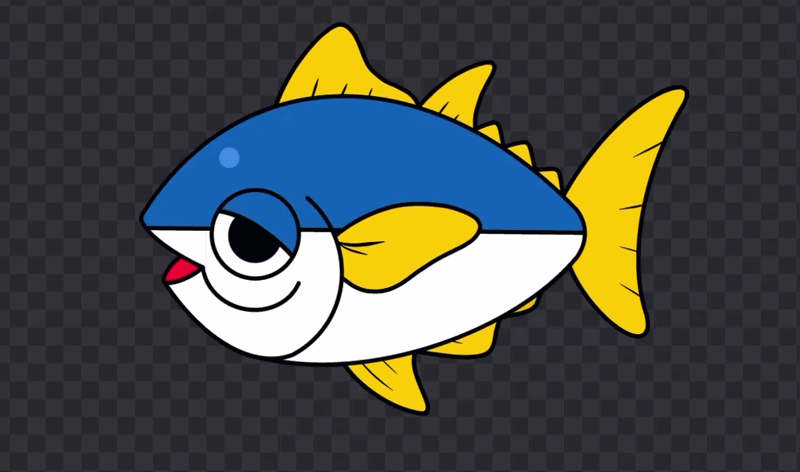 Screenshot 2 for Fish PNGtuber Model