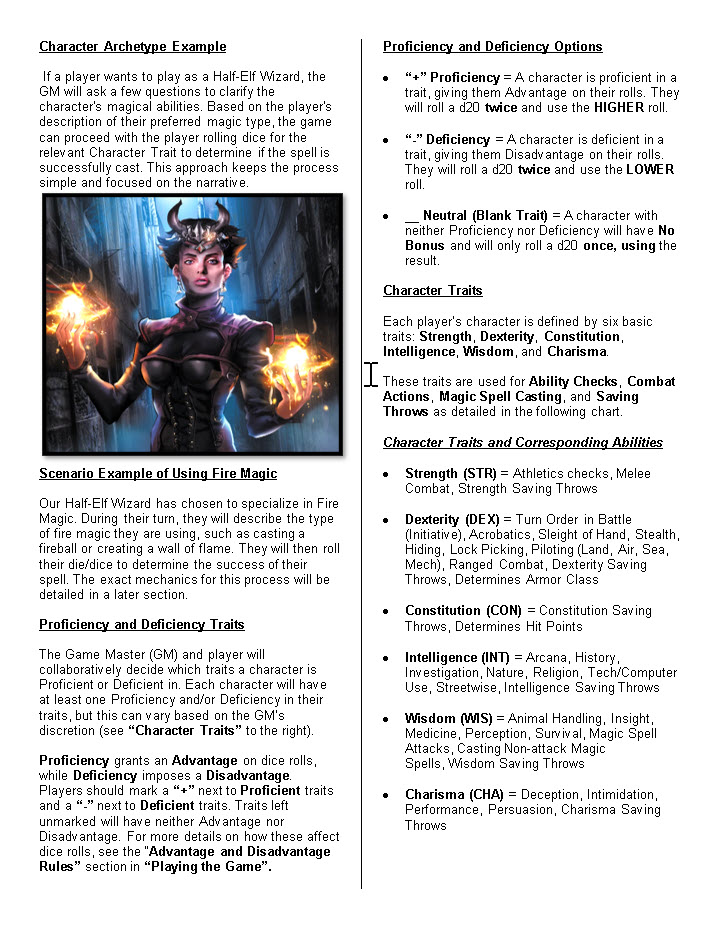 Screenshot 4 for GATEWAY RPG: Classic Edition - FREE Universal Tabletop Roleplaying System (A.I. Free)