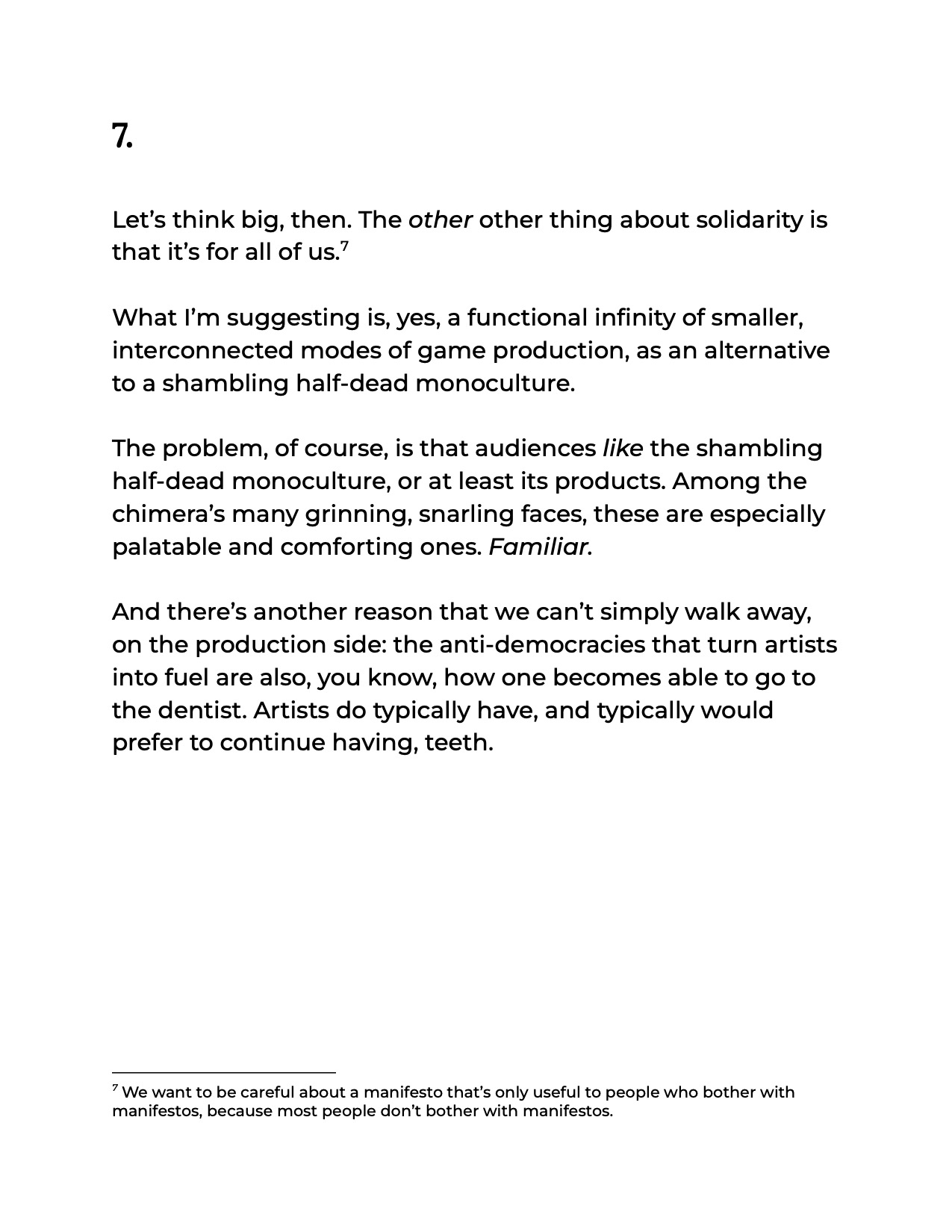 Screenshot 9 for The Chimera Manifesto