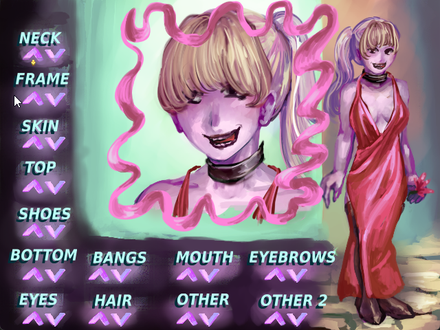 Screenshot 3 for Bloody Parasite Dress Up Game :D