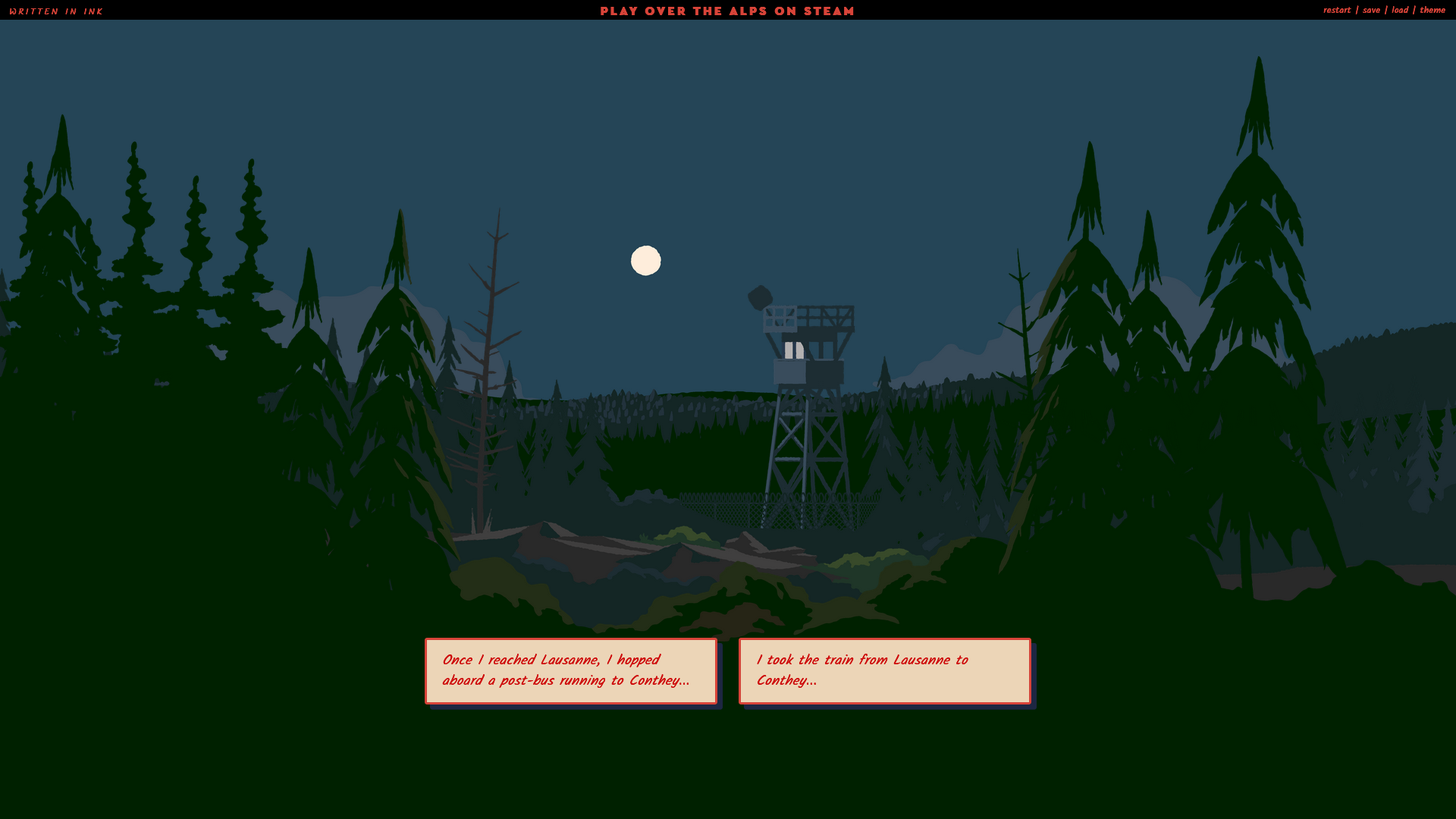 Screenshot 9 for Over the Alps: The Devil's Quill
