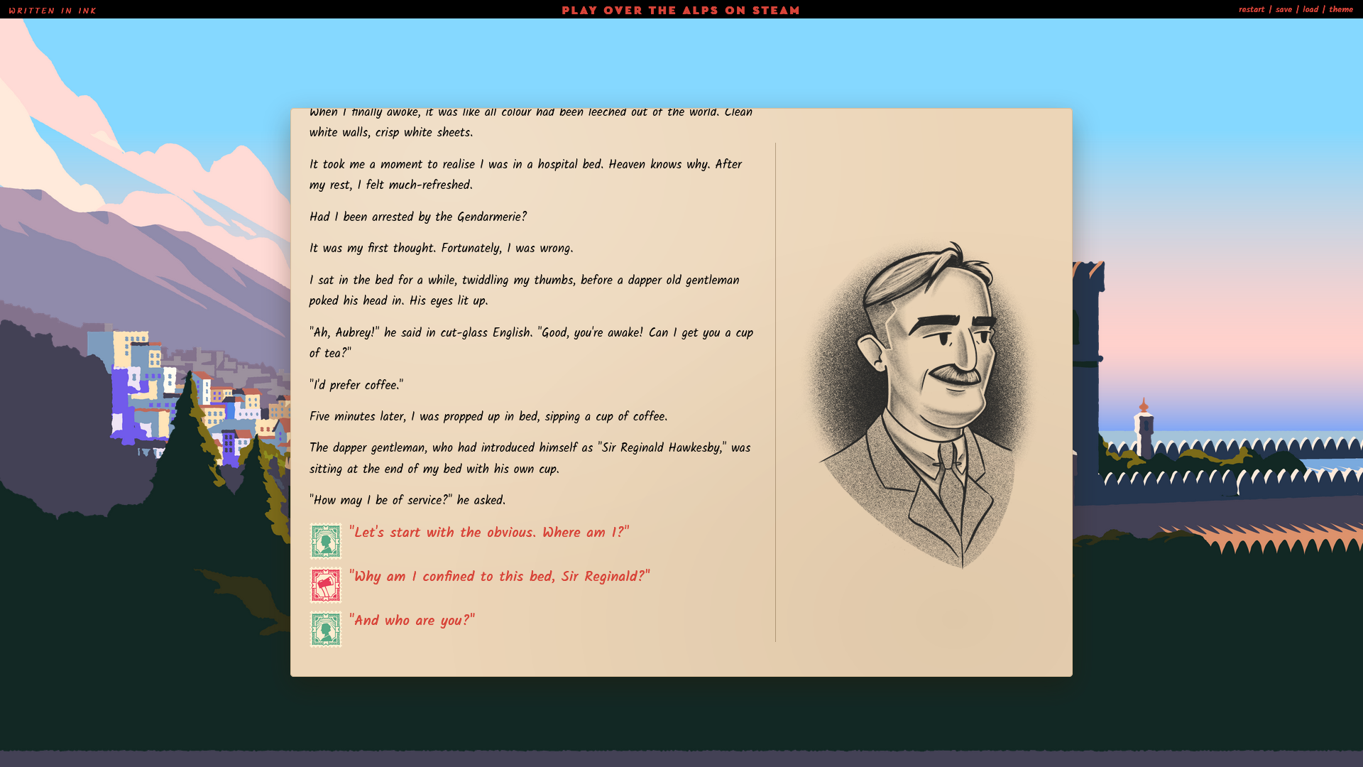 Screenshot 8 for Over the Alps: The Devil's Quill