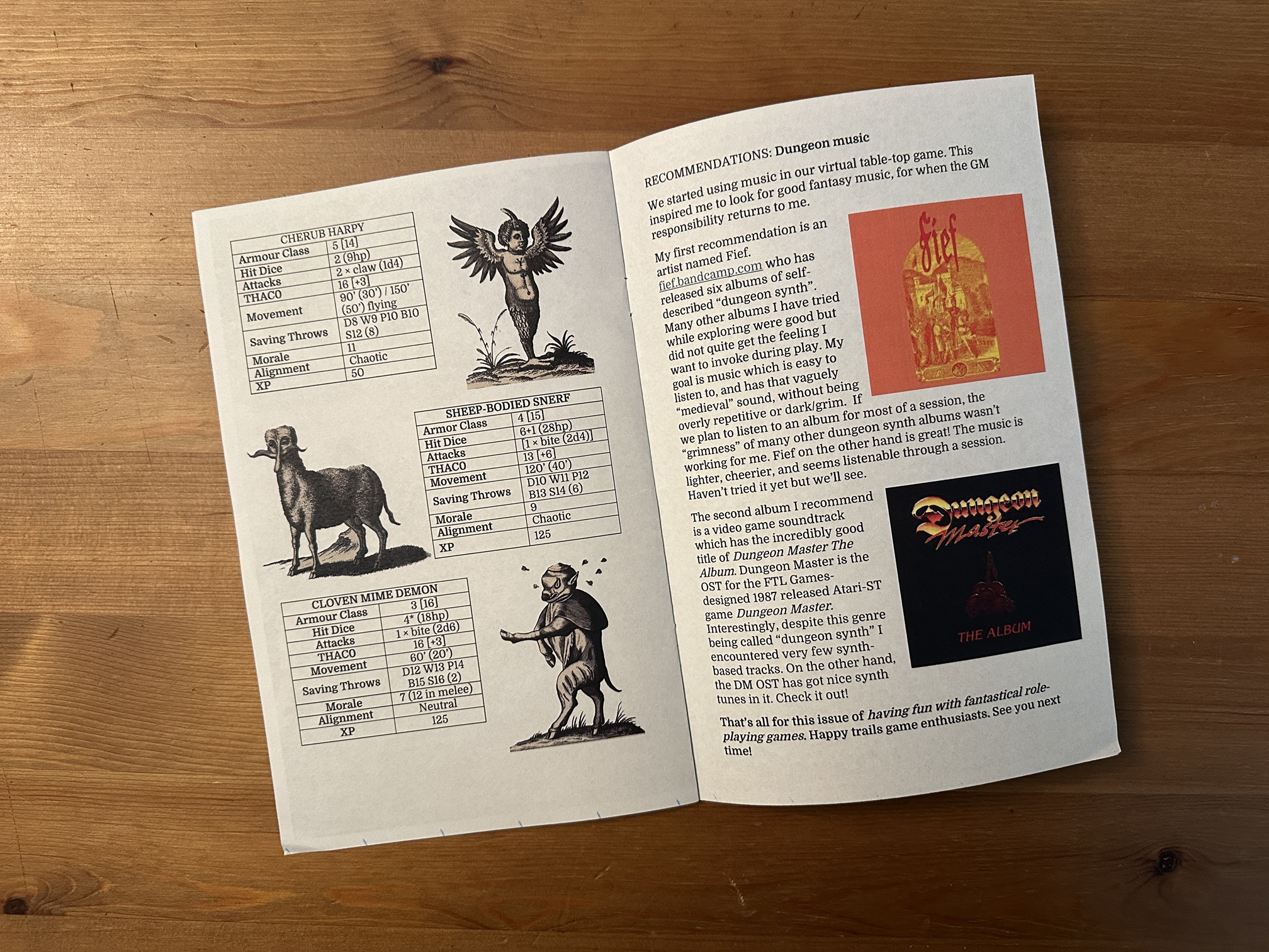 Screenshot 4 for having fun with fantastical role-playing games - Issue 04