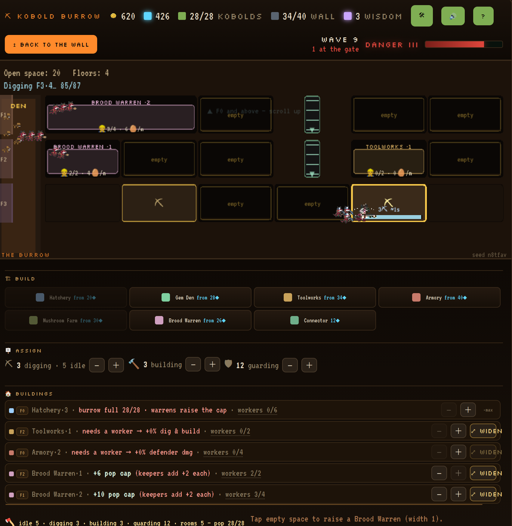 Screenshot 3 for Kobold Burrows