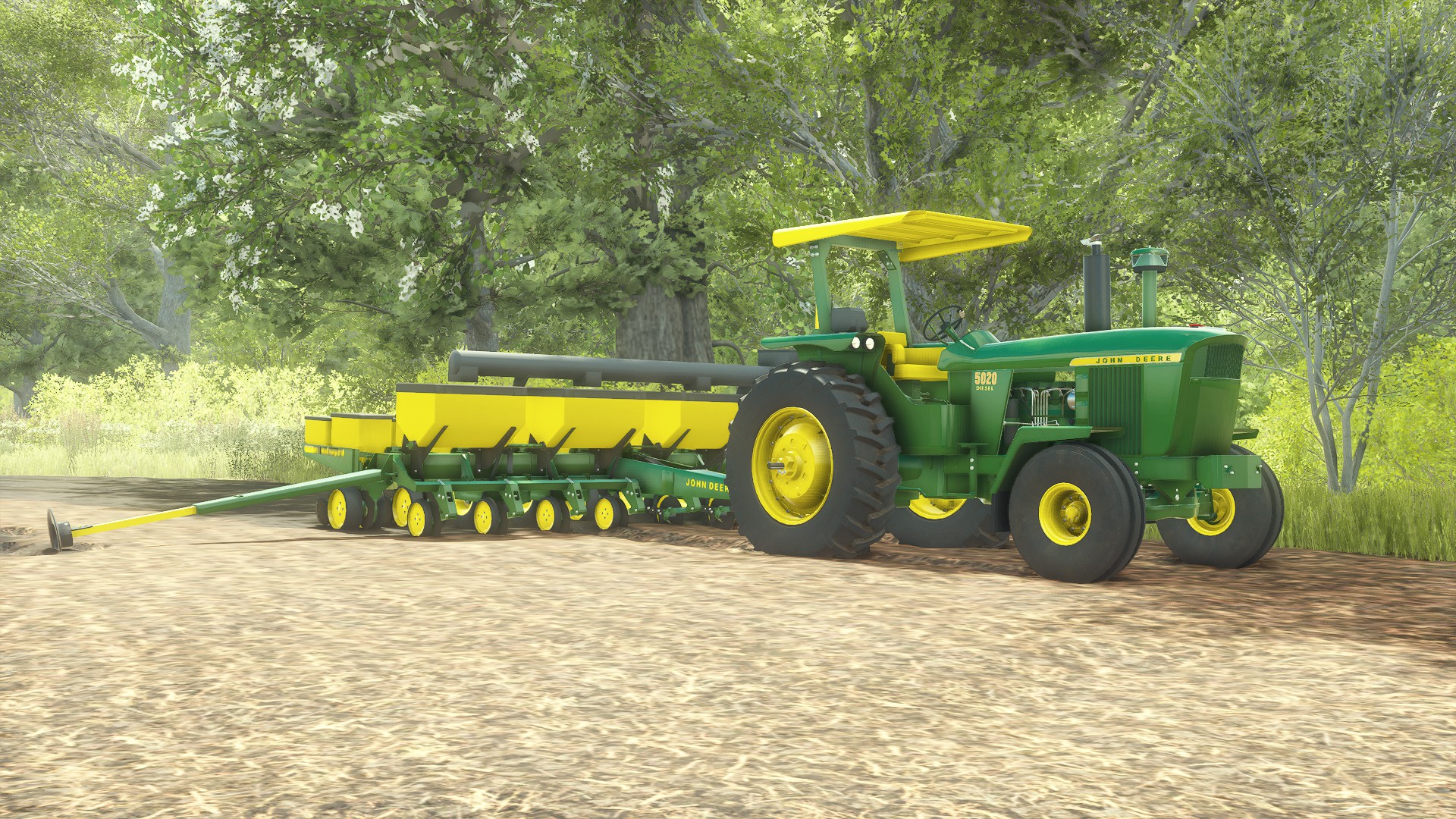 Screenshot 3 for FS25 John Deere 7000 and 7200 Planters