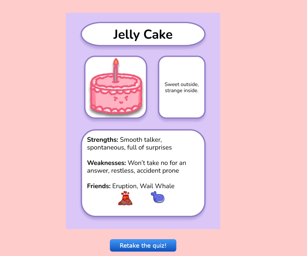 Screenshot 4 for Lil Guy Personality Quiz