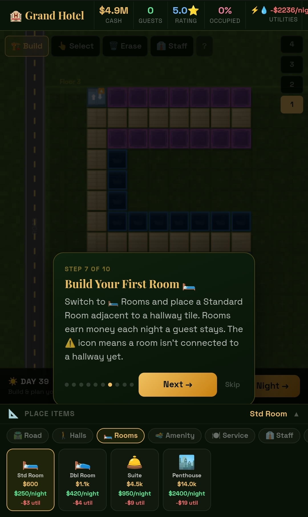 Screenshot 6 for Grand Hotel Tycoon