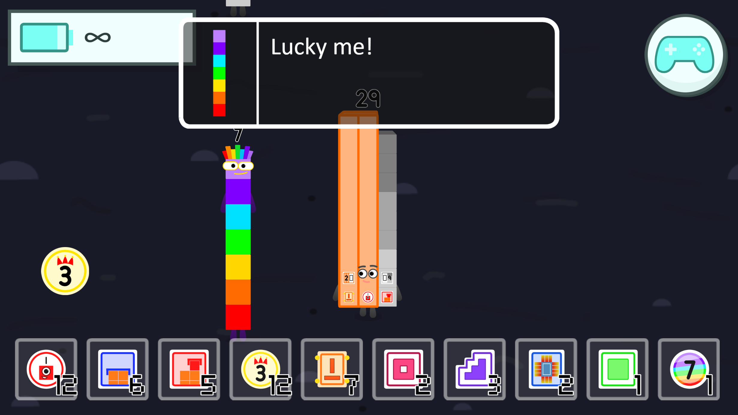 Screenshot 4 for Numberblocks - 29 Times Table