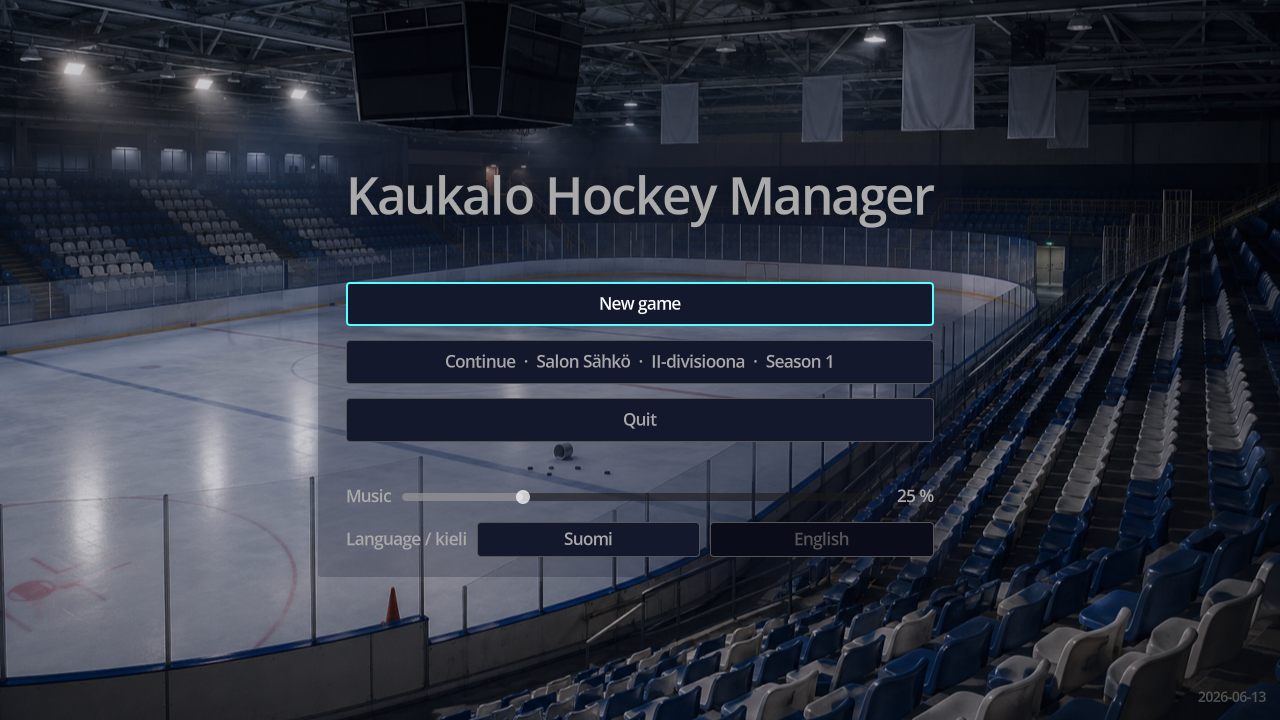Screenshot 3 for Kaukalo Hockey Manager