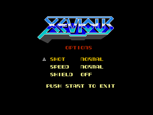 Screenshot 2 for Xevious for Mega Drive and 32X