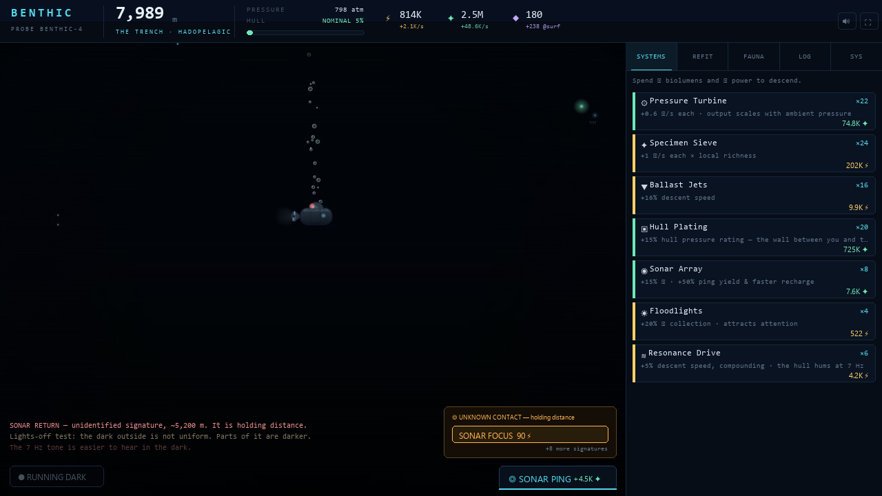 Screenshot 2 for BENTHIC